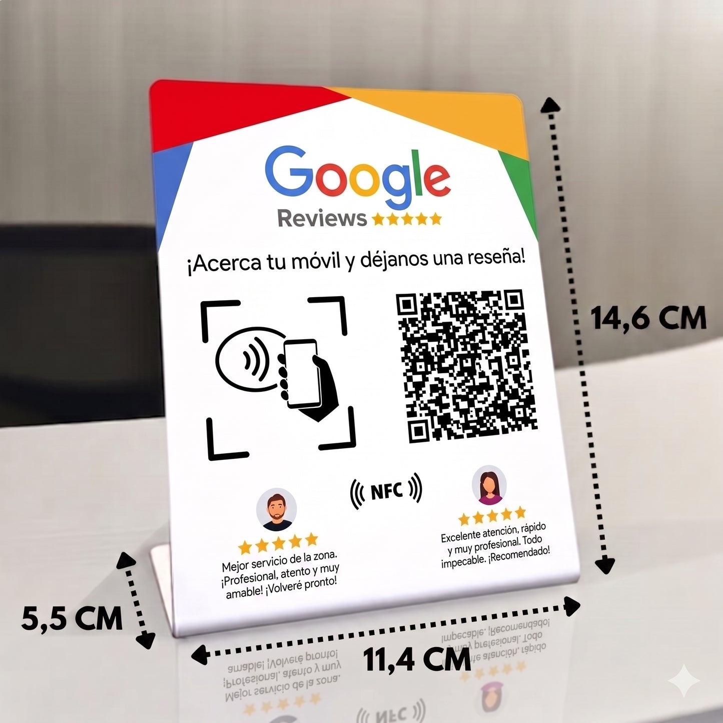 cartel de reseña